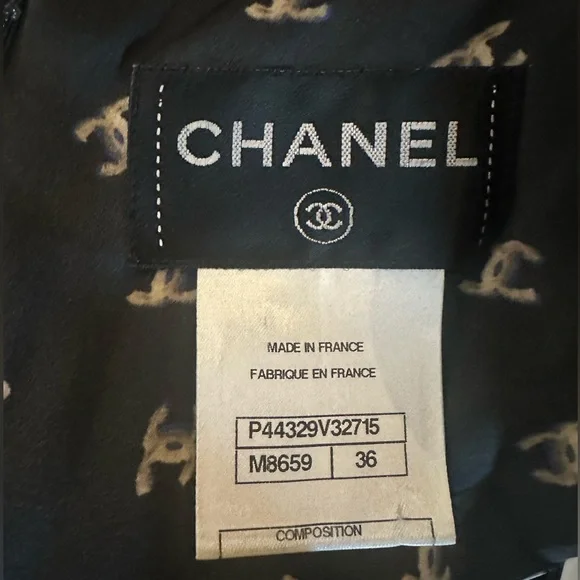 Chanel “CC” dress sz 36 - Picture 5 of 6
